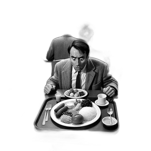 food, concept art, comic book art, individual transparent PNG cut-out