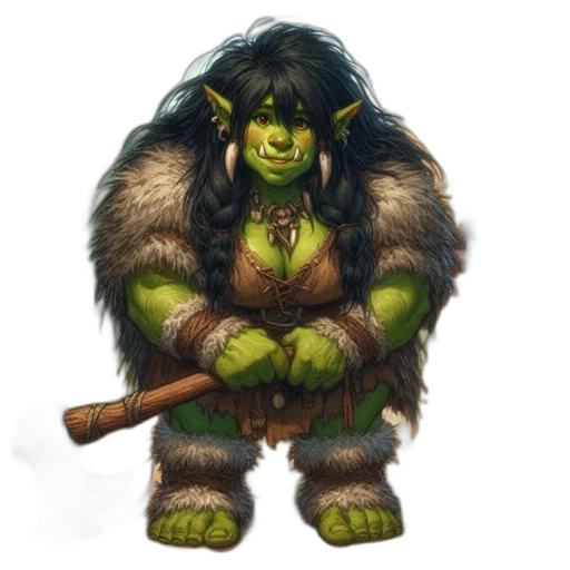 staff, creature, fantasy art, concept art transparent PNG cut-out