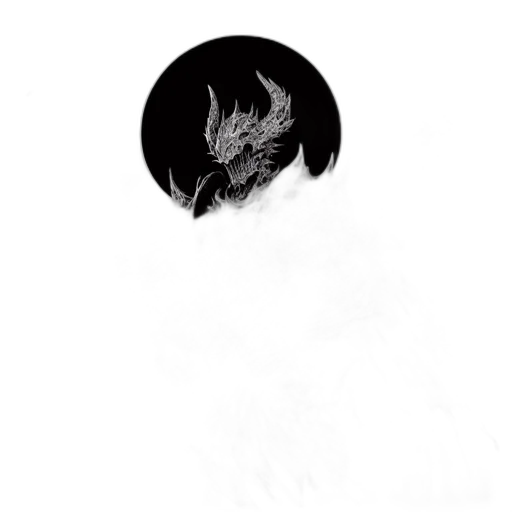 dragon, mask, creature, face transparent PNG cut-out