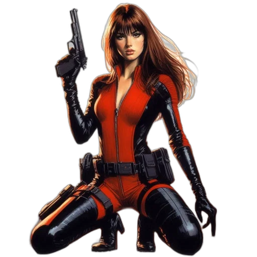 comic book art, concept art, pixel art, photorealistic transparent PNG cut-out