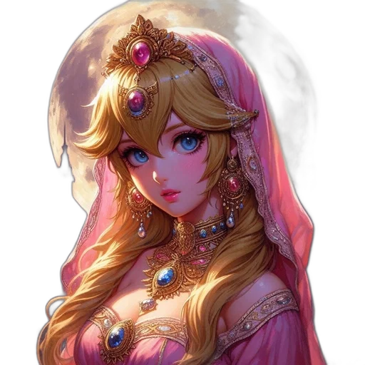 crown, dress, jewelry, face transparent PNG cut-out