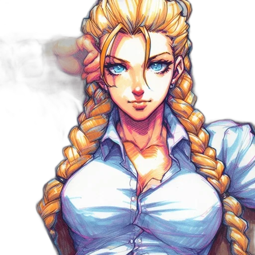 staff, dress, face, pixel art transparent PNG cut-out