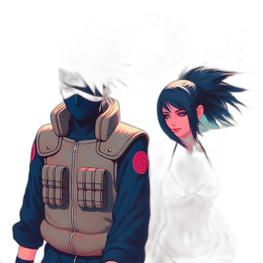 jacket, mask, weapon, face transparent PNG cut-out