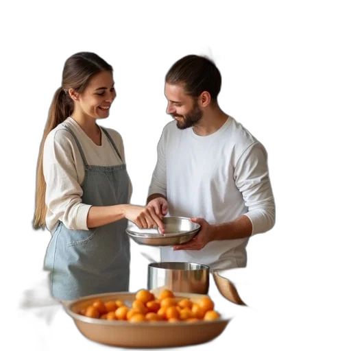 food, staff, photorealistic, 3d render transparent PNG cut-out