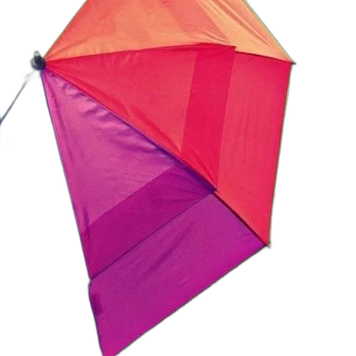 umbrella, hat, staff, 3d render transparent PNG cut-out