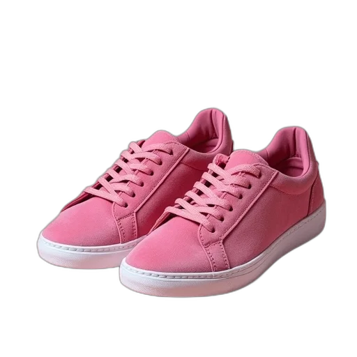 shoes, vaporwave, 3d render, photorealistic transparent PNG cut-out