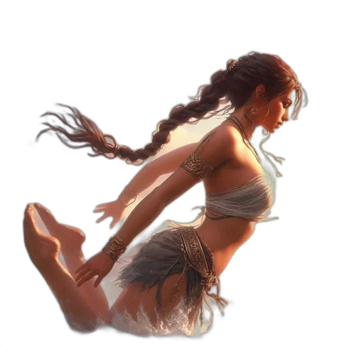 concept art, fantasy art, photorealistic, pixel art transparent PNG cut-out
