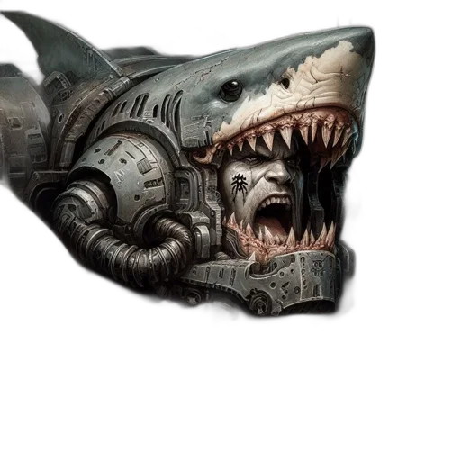 creature, mask, animal, weapon transparent PNG cut-out