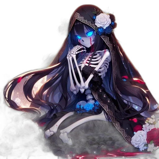 dress, mask, jewelry, creature transparent PNG cut-out