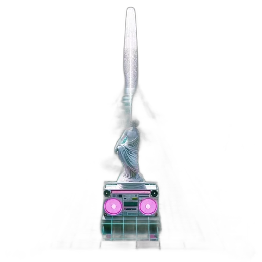 sword, weapon, robot, staff transparent PNG cut-out