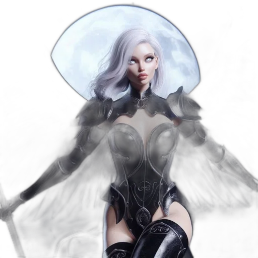 fantasy art, concept art, comic book art, 3d render transparent PNG cut-out