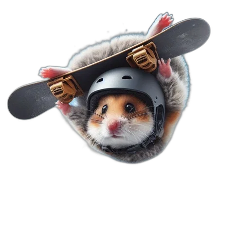 hat, animal, dragon, staff transparent PNG cut-out