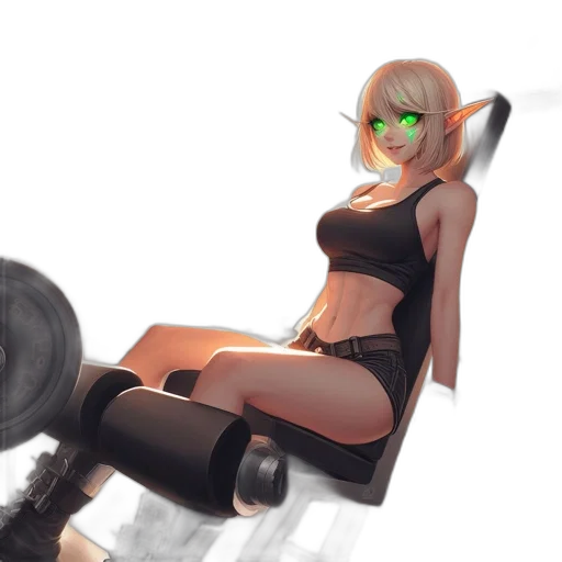 robot, weapon, concept art, anime transparent PNG cut-out