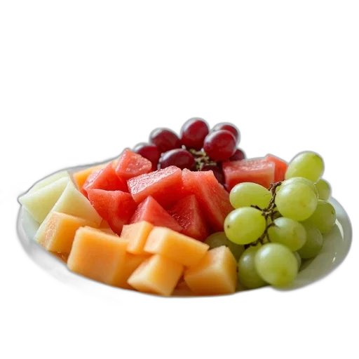 food, crown, photorealistic, 3d render transparent PNG cut-out