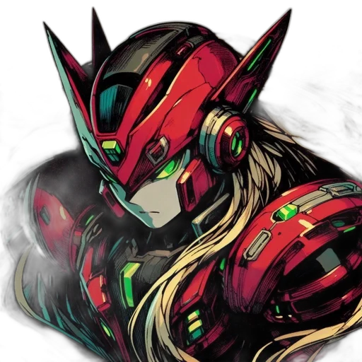mask, robot, concept art, comic book art transparent PNG cut-out