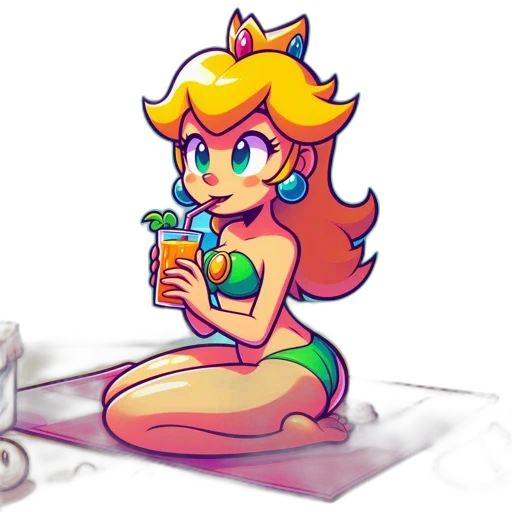 crown, dress, staff, robot transparent PNG cut-out