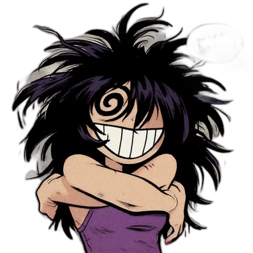 mask, face, hair, creature transparent PNG cut-out