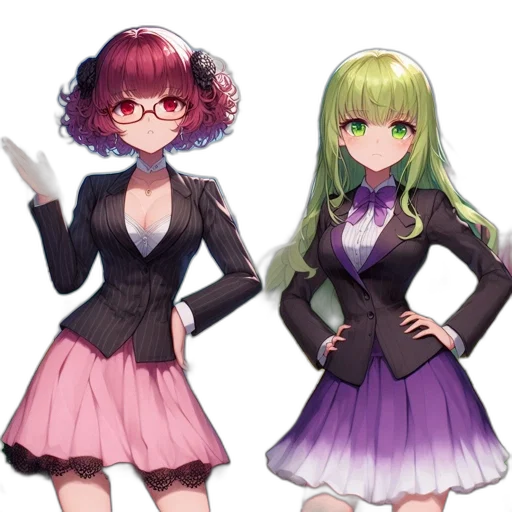 staff, dress, anime, pixel art transparent PNG cut-out