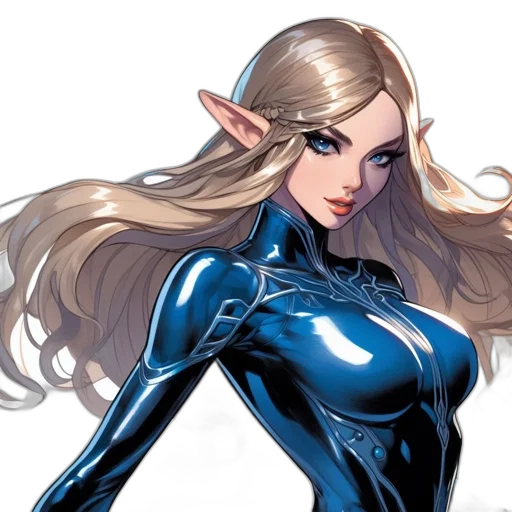 comic book art, concept art, fantasy art, cartoon transparent PNG cut-out