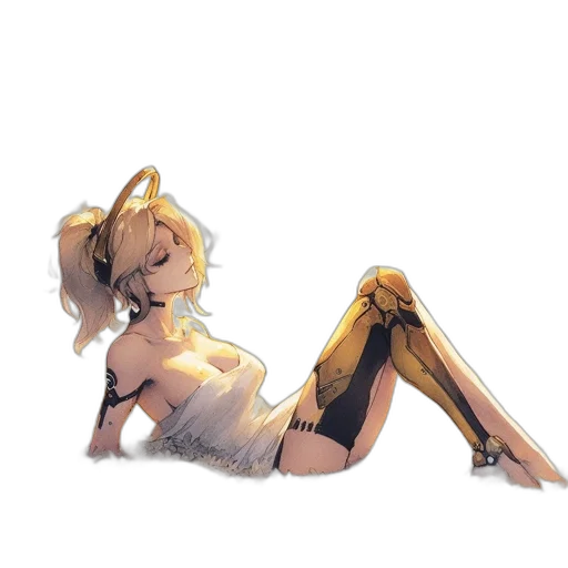 staff, weapon, dress, creature transparent PNG cut-out