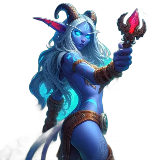 staff, weapon, dragon, fantasy art transparent PNG cut-out