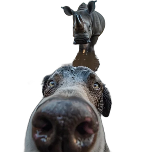staff, animal, face, mask transparent PNG cut-out