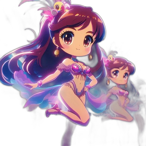 dress, crown, anime, concept art transparent PNG cut-out