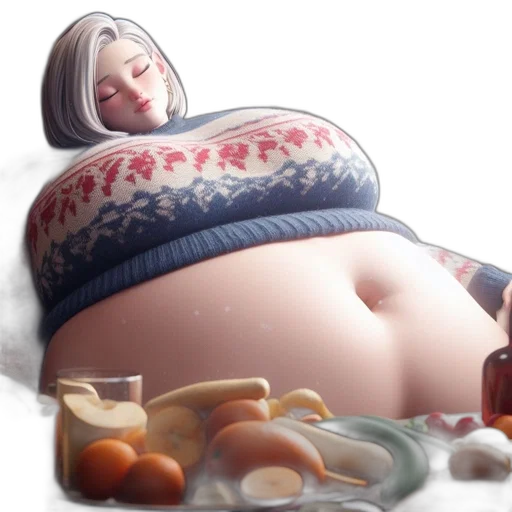 food, 3d render, concept art, photorealistic transparent PNG cut-out