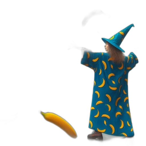 staff, hat, dress, food transparent PNG cut-out