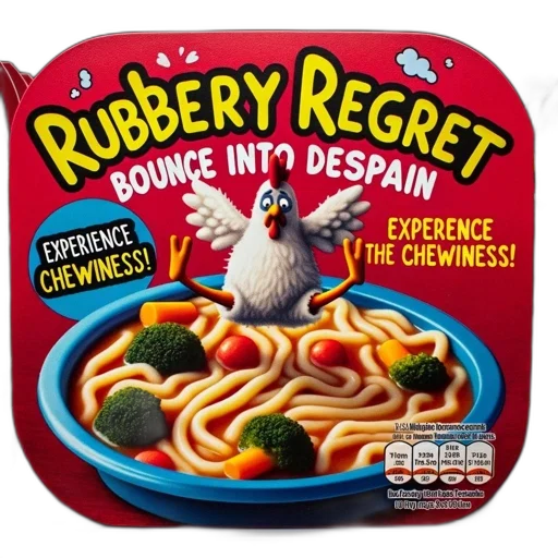 food, image, portrays, satirical transparent PNG cut-out