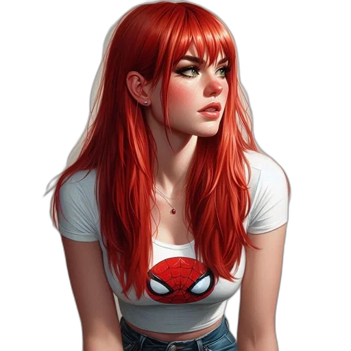 face, mask, comic book art, fantasy art transparent PNG cut-out