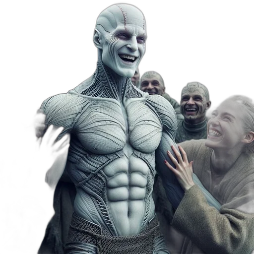 creature, mask, robot, face transparent PNG cut-out