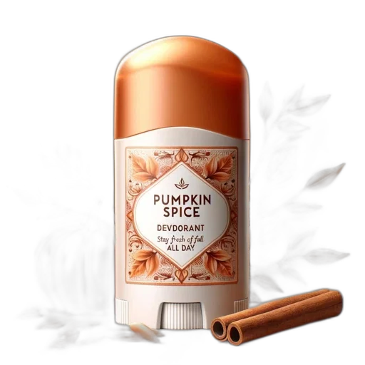 bottle, pumpkin, spice, deodorant transparent PNG cut-out
