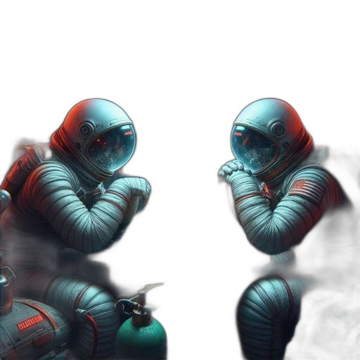 robot, mask, concept art, comic book art transparent PNG cut-out