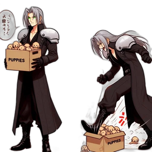 concept art, monochrome, dark, person transparent PNG cut-out