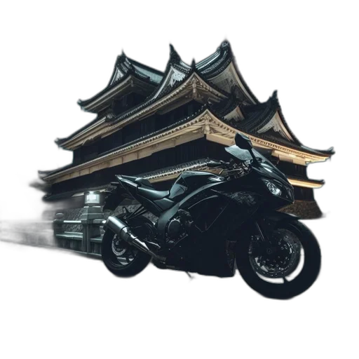 dragon, weapon, car, jacket transparent PNG cut-out