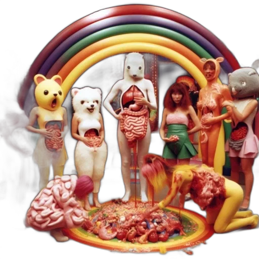 food, animal, creature, umbrella transparent PNG cut-out
