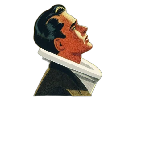 face, mask, staff, jacket transparent PNG cut-out