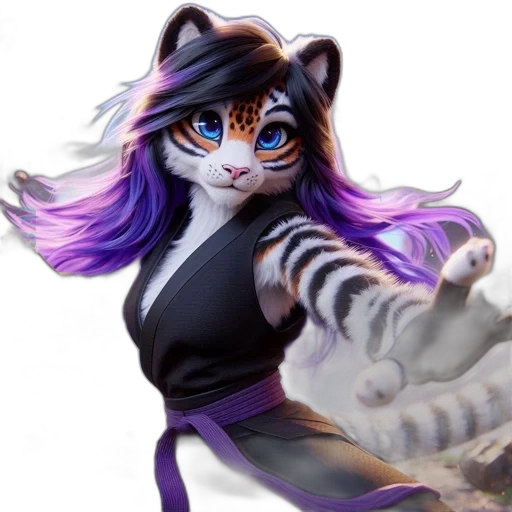 staff, animal, creature, fantasy art transparent PNG cut-out