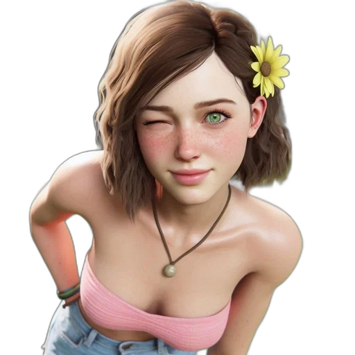 face, jewelry, dress, robot transparent PNG cut-out
