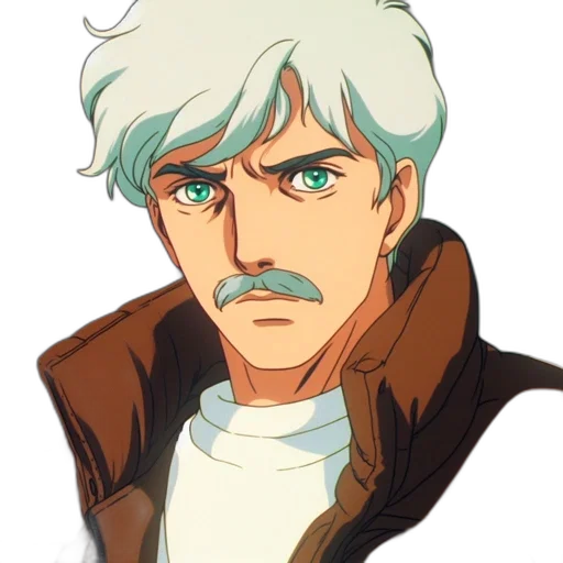 face, jacket, staff, mask transparent PNG cut-out