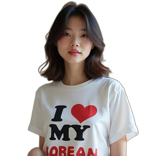 photorealistic, love, korean, mommy transparent PNG cut-out