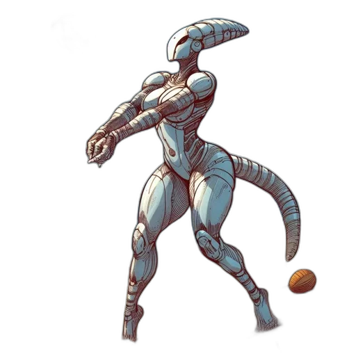 robot, dragon, creature, animal transparent PNG cut-out