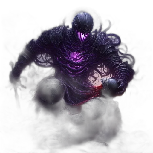 creature, mask, hair, face transparent PNG cut-out