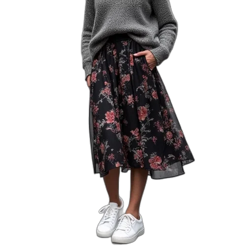 dress, jacket, shoes, umbrella transparent PNG cut-out