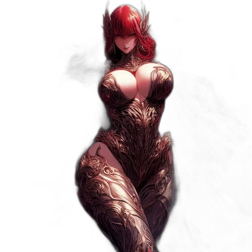 dress, creature, robot, concept art transparent PNG cut-out