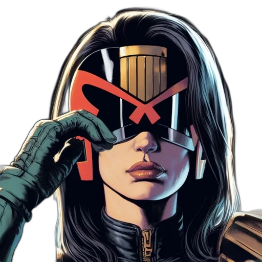 mask, comic book art, concept art, individual transparent PNG cut-out