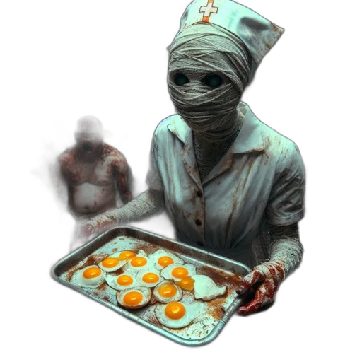 food, staff, mask, robot transparent PNG cut-out