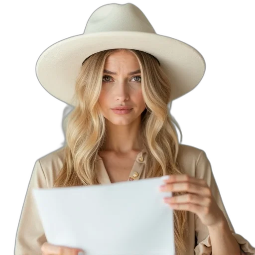 hat, face, staff, jewelry transparent PNG cut-out