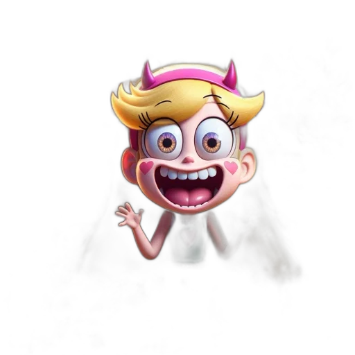 creature, crown, staff, mask transparent PNG cut-out